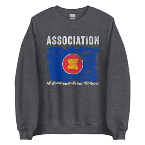 Association Of Southeast Asian Nations Flag Sweatshirt