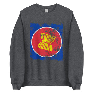 Association Of Southeast Asian Nations Flag Sweatshirt