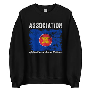 Association Of Southeast Asian Nations Flag Sweatshirt