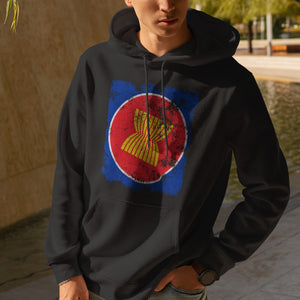 Association Of Southeast Asian Nations Flag Hoodie