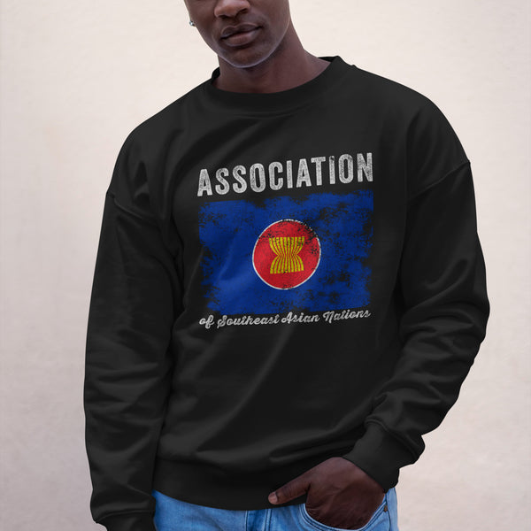 Association Of Southeast Asian Nations Flag Sweatshirt