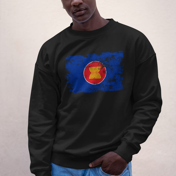 Association Of Southeast Asian Nations Flag Sweatshirt