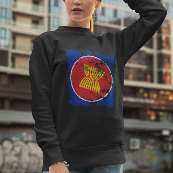 Association Of Southeast Asian Nations Flag Sweatshirt