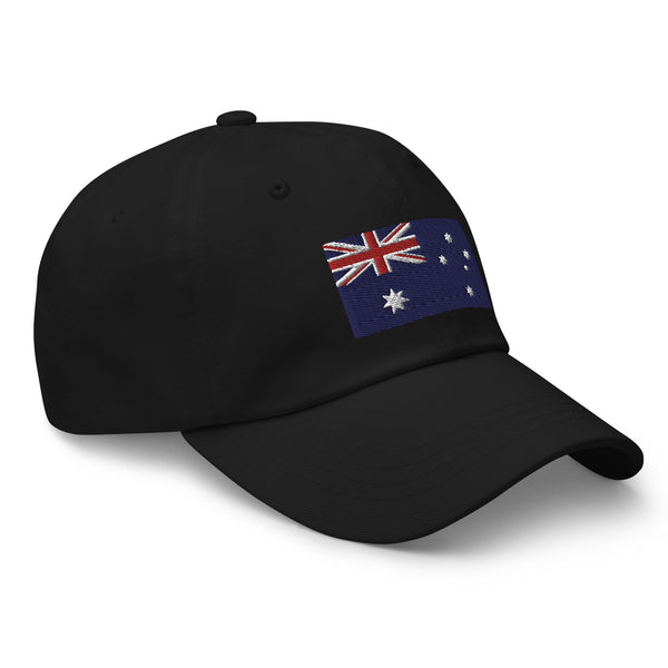 Australia Flag Cap - Adjustable Embroidered Dad Hat