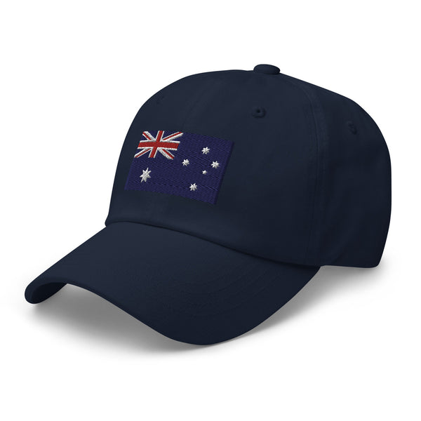 Australia Flag Cap - Adjustable Embroidered Dad Hat