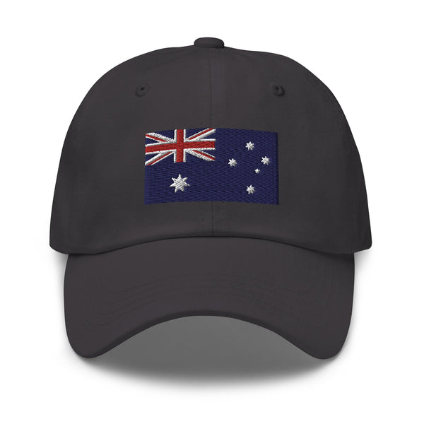 Australia Flag Cap - Adjustable Embroidered Dad Hat