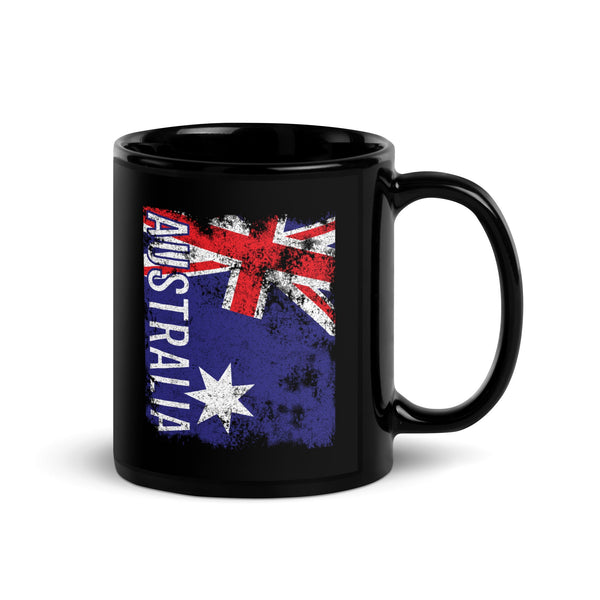 Australia Flag Distressed Mug