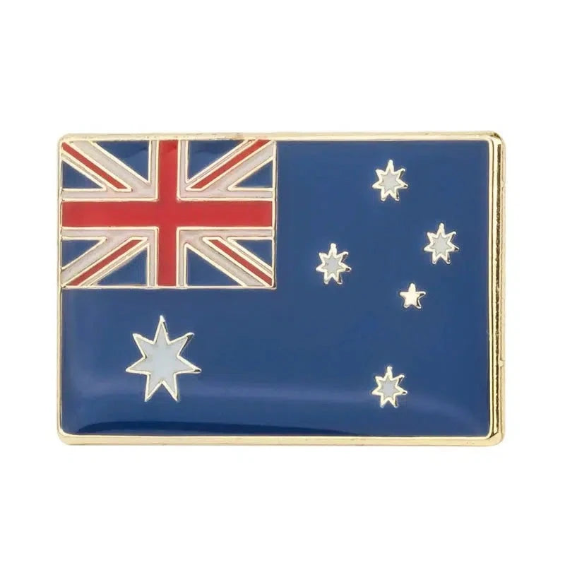 Australia Flag Lapel Pin - Enamel Pin Flag