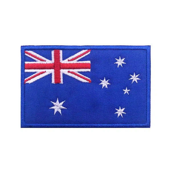 Australia Flag Patch - Iron On/Hook & Loop Patch