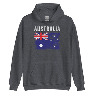 Australia Flag Vintage - Australian Flag Hoodie