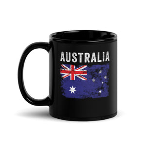 Australia Flag Vintage - Australian Flag Mug
