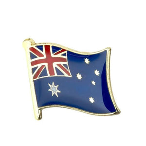 Australia Friendship Flag Lapel Pin Collection - Enamel Pin Flag