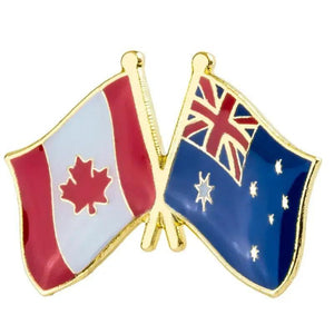 Australia Friendship Flag Lapel Pin Collection - Enamel Pin Flag