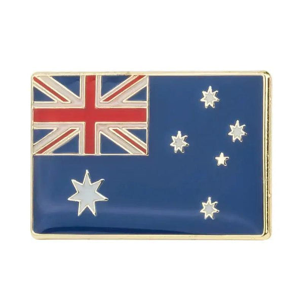 Australia Friendship Flag Lapel Pin Collection - Enamel Pin Flag
