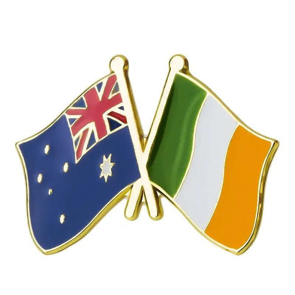 Australia Friendship Flag Lapel Pin Collection - Enamel Pin Flag