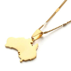 Australia Map Necklace