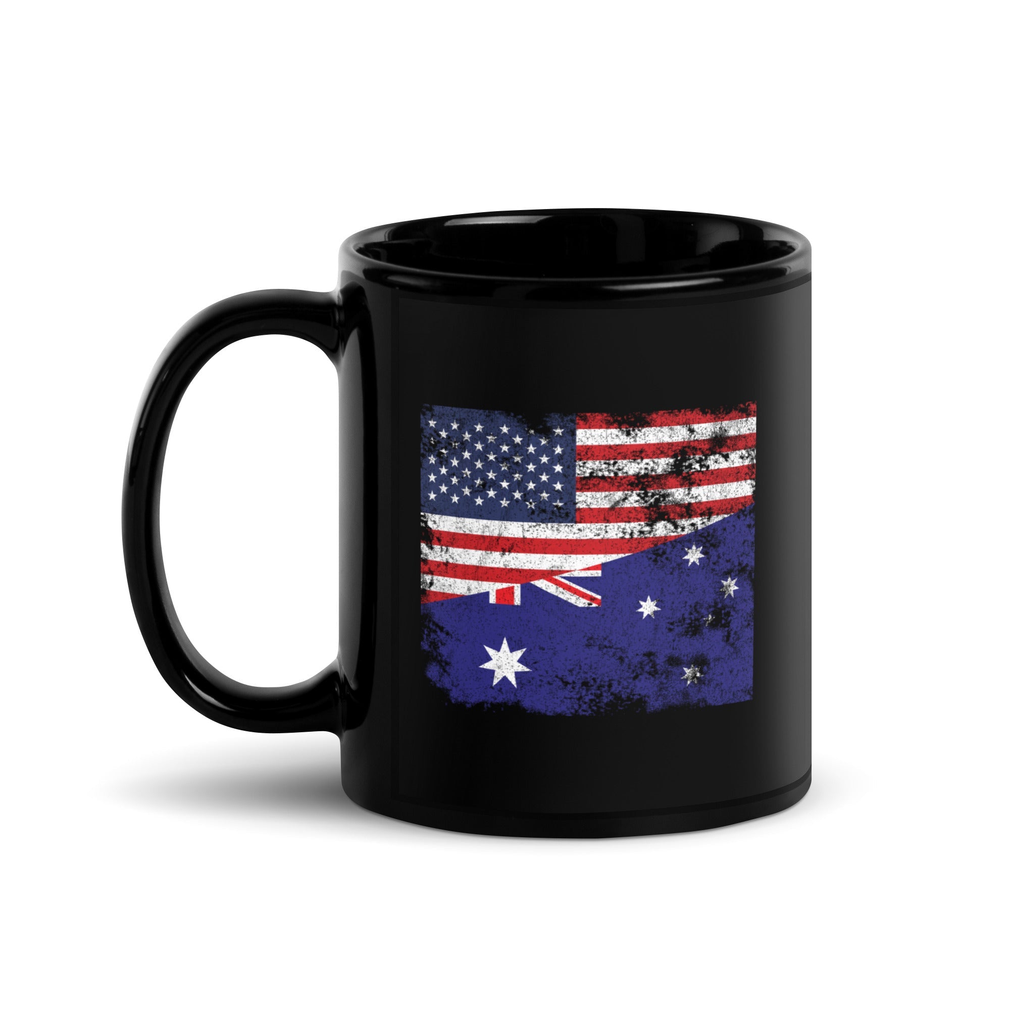 Australia USA Flag Mug