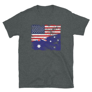 Australia USA Flag T-Shirt
