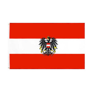 Austria Coat of Arms Flag - 90x150cm(3x5ft) - 60x90cm(2x3ft)