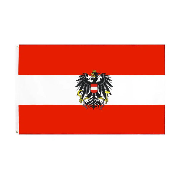 Austria Flag - 90x150cm(3x5ft) - 60x90cm(2x3ft)