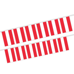 Austria Flag Bunting Banner - 20Pcs
