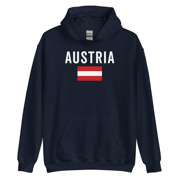 Austria Flag Hoodie