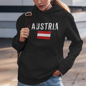 Austria Flag Hoodie