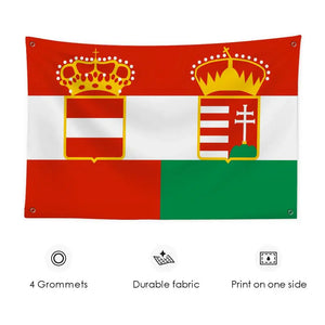 Austria-Hungary Flag - Austro-Hungarian Flag - 90x150cm(3x5ft) - 60x90cm(2x3ft)