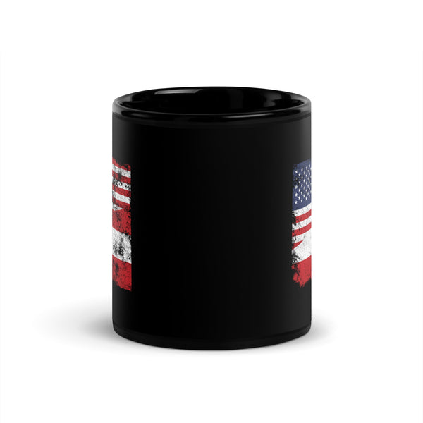 Austria USA Flag Mug