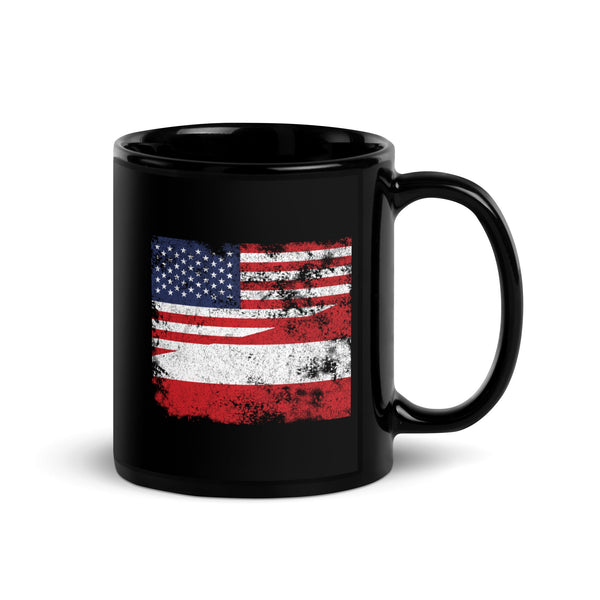 Austria USA Flag Mug