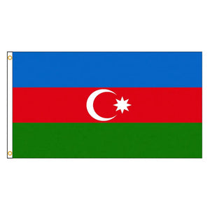 Azerbaijan Flag - 90x150cm(3x5ft) - 60x90cm(2x3ft)