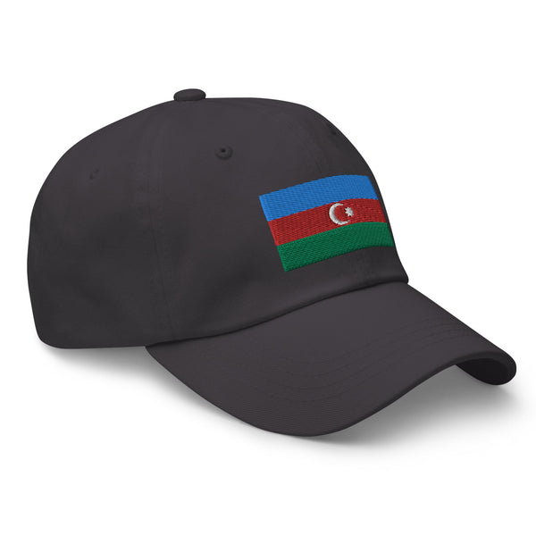 Azerbaijan Flag Cap - Adjustable Embroidered Dad Hat