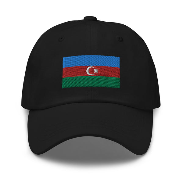 Azerbaijan Flag Cap - Adjustable Embroidered Dad Hat