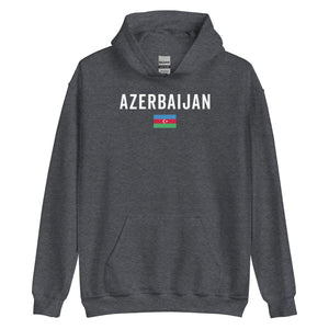 Azerbaijan Flag Hoodie