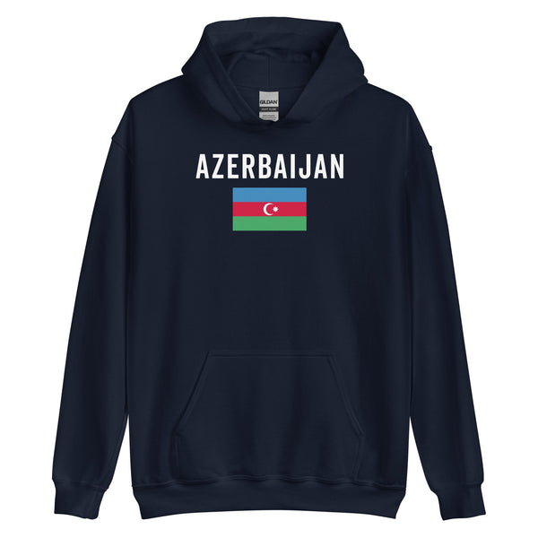 Azerbaijan Flag Hoodie