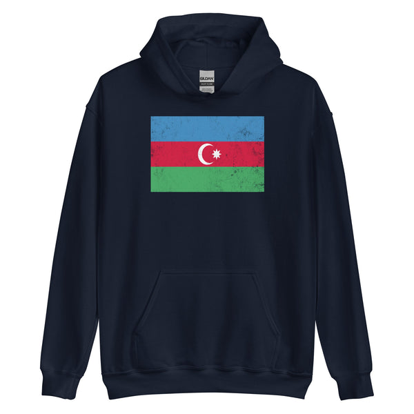 Azerbaijan Flag Hoodie