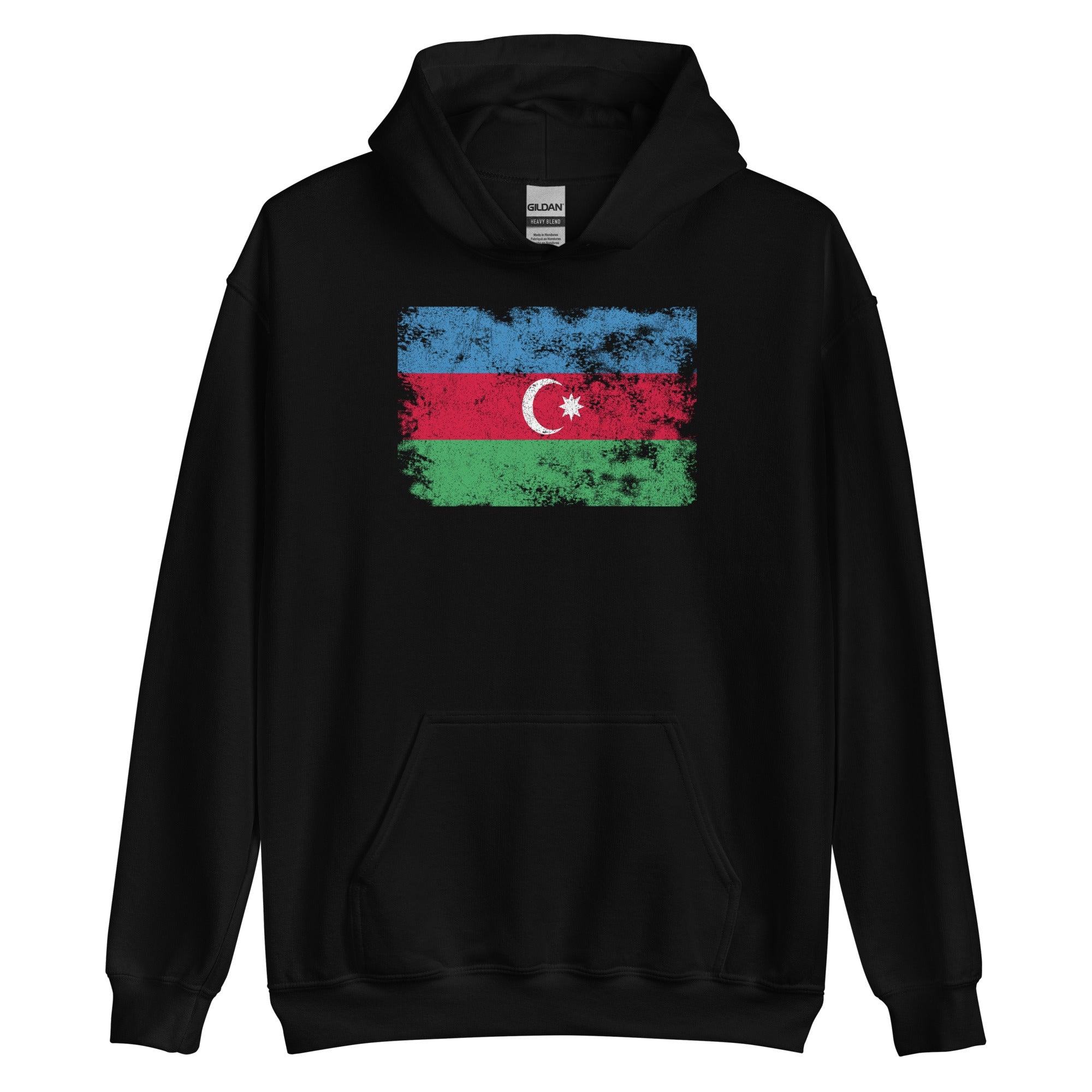 Azerbaijan Flag Hoodie