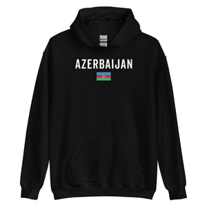Azerbaijan Flag Hoodie