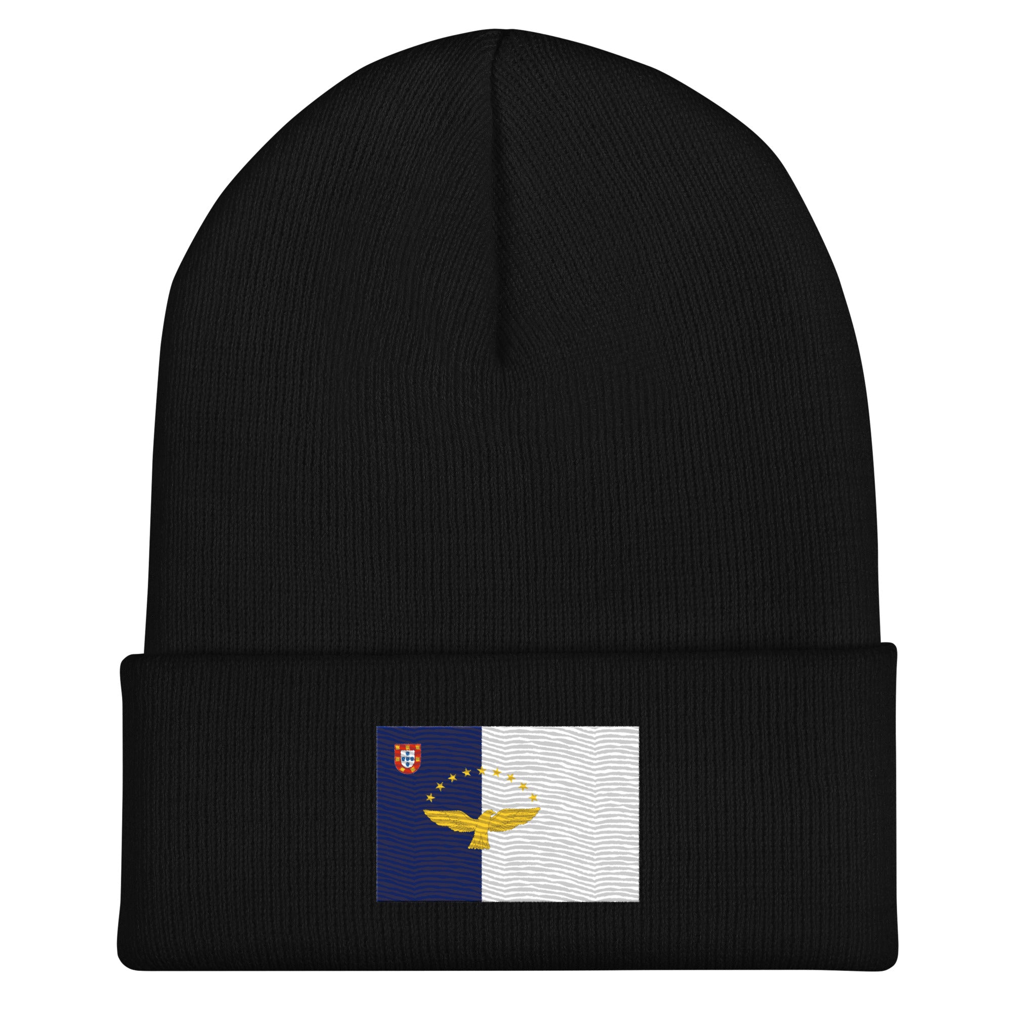 Azores Flag Beanie - Embroidered Winter Hat