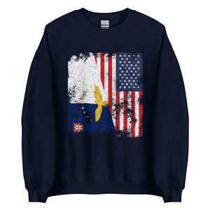 Azores USA Flag Sweatshirt