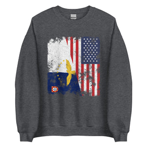 Azores USA Flag Sweatshirt