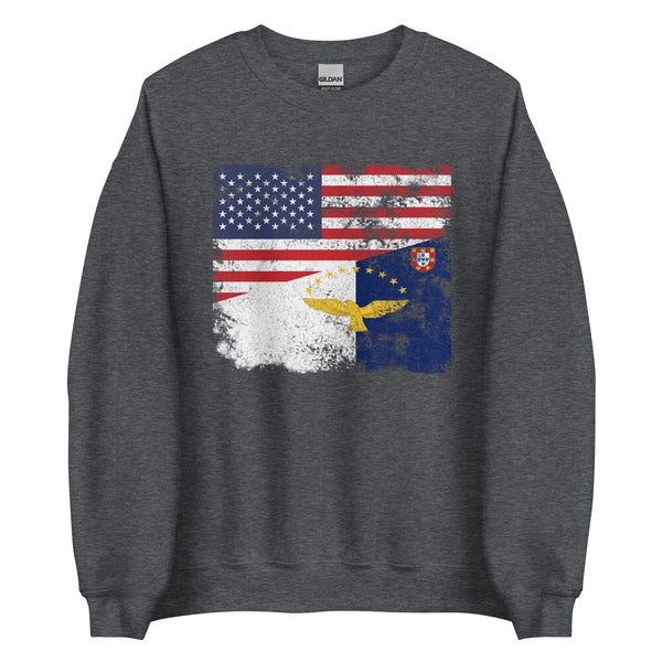 Azores USA Flag Sweatshirt