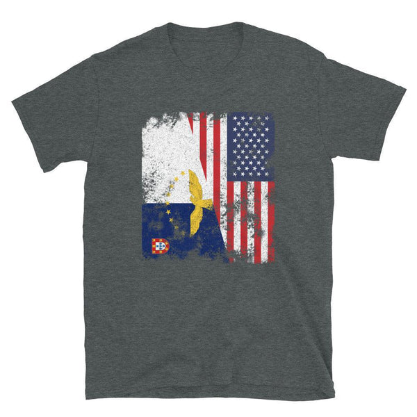 Azores USA Flag T-Shirt
