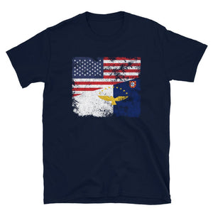 Azores USA Flag T-Shirt