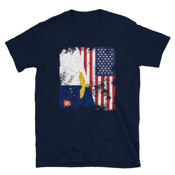 Azores USA Flag T-Shirt