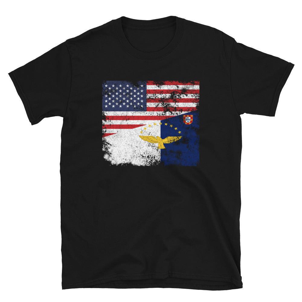 Azores USA Flag T-Shirt