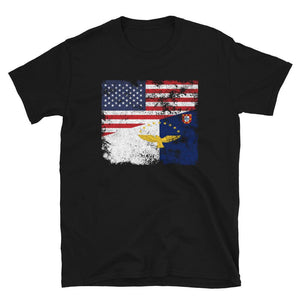 Azores USA Flag T-Shirt