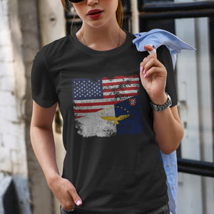Azores USA Flag T-Shirt