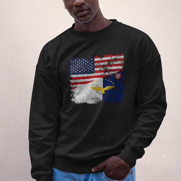 Azores USA Flag Sweatshirt