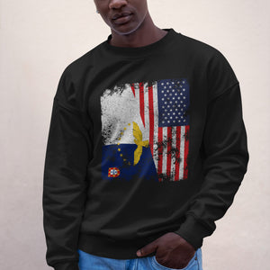 Azores USA Flag Sweatshirt